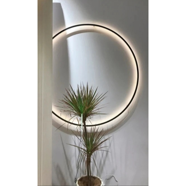 Бра LED 27547 Чорний 5х30х30 см.