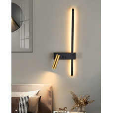 Бра LED 27568 Чорний 50х16х10 см.