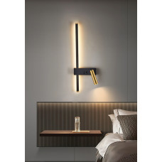 Бра LED 27569 Чорний 50х16х10 см.