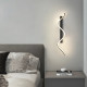 Бра LED 27592 Чорний 8х14х100 см.