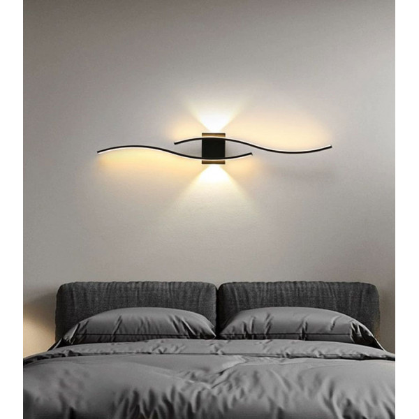 Бра LED 27650 Чорний 7х15х90 см.