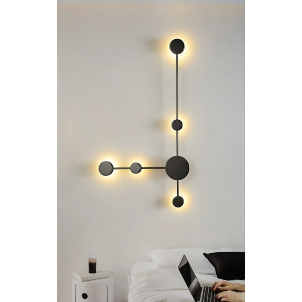 Бра LED 27651 Чорний 7х47х75 см.