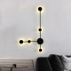 Бра LED 27651 Чорний 7х47х75 см.