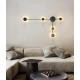 Бра LED 27651 Чорний 7х47х75 см.