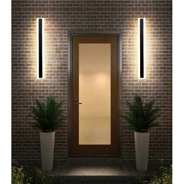 Бра LED 27729 Чорний 40х6х4 см.