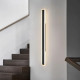 Бра LED 27730 Чорний 60х6х4 см.