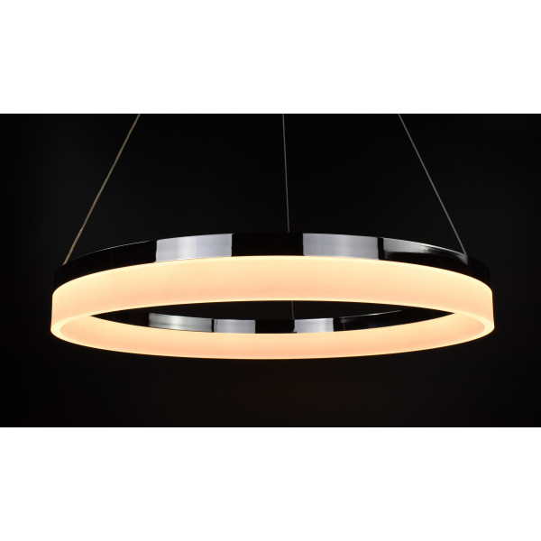Люстра підвісна LED 26749 Хром 35-160х60х60 см.