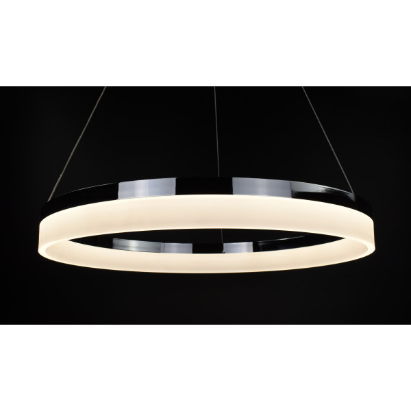 Люстра підвісна LED 26749 Хром 35-160х60х60 см.