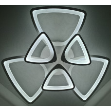 Люстра світлодіодна стельова LED світильник для квартири на стелю лед 25145 Білий 14х67х67 см.