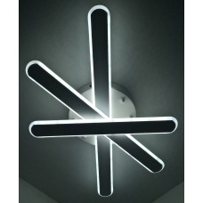 Люстра світлодіодна стельова LED світильник для квартири на стелю лед 25333 Білий 9х37х61 см.