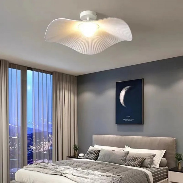 Люстра світлодіодна стельова LED світильник для квартири на стелю лед 26927 Білий 20х44х44 см.