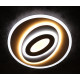 Люстра світлодіодна стельова LED світильник для квартири на стелю лед з пультом 25134 Білий 6х50х50 см.