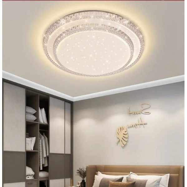 Світильник стельовий LED з пультом 25922 Білий 8х50х50 см.
