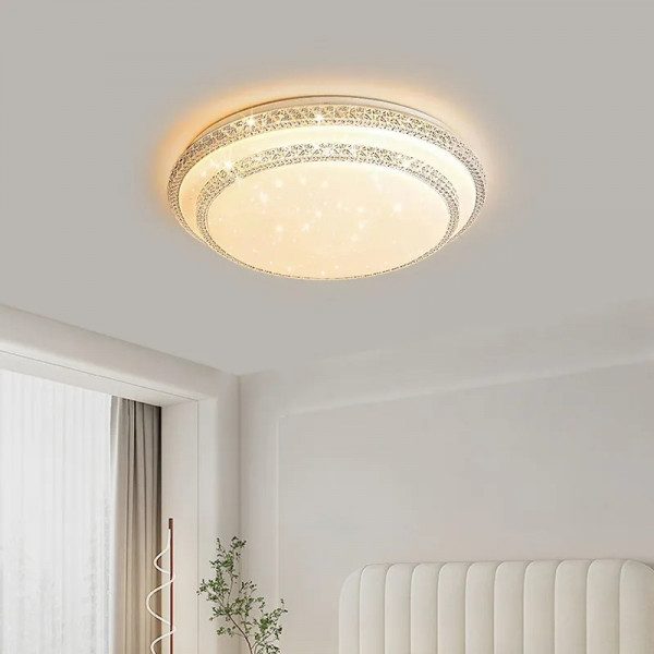 Світильник стельовий LED з пультом 25922 Білий 8х50х50 см.