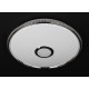 Сучасний круглий світильник SMART LED з Bluetooth з пультом 27261 Білий 7х40х40 см.