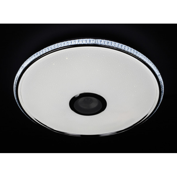 Сучасний круглий світильник SMART LED з Bluetooth з пультом 27261 Білий 7х40х40 см.