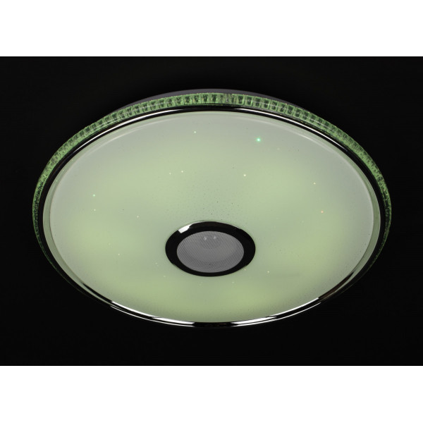 Сучасний круглий світильник SMART LED з Bluetooth з пультом 27261 Білий 7х40х40 см.