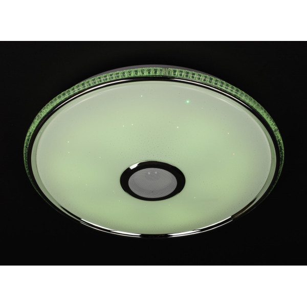 Сучасний круглий світильник SMART LED з Bluetooth з пультом 27261 Білий 7х40х40 см.