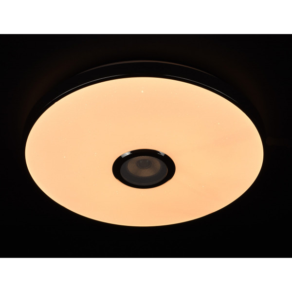 Сучасний круглий світильник SMART LED з Bluetooth з пультом 27263 Білий 7х40х40 см.