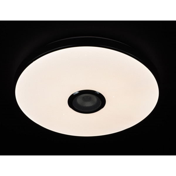 Сучасний круглий світильник SMART LED з Bluetooth з пультом 27263 Білий 7х40х40 см.