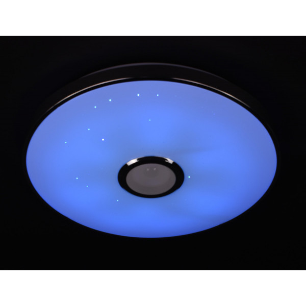 Сучасний круглий світильник SMART LED з Bluetooth з пультом 27263 Білий 7х40х40 см.