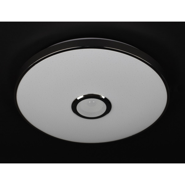 Сучасний круглий світильник SMART LED з Bluetooth з пультом 27264 Білий 7х50х50 см.