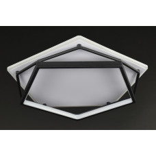 Люстра світлодіодна стельова LED світильник для квартири на стелю лед 27540 Білий 9х49х49 см.