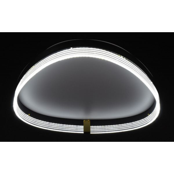 Люстра світлодіодна стельова LED світильник для квартири на стелю лед 27890 Білий 8х48х48 см.