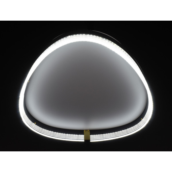 Люстра світлодіодна стельова LED світильник для квартири на стелю лед 27890 Білий 8х48х48 см.