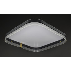 Люстра світлодіодна стельова LED світильник для квартири на стелю лед 27891 Білий 8х50х50 см.