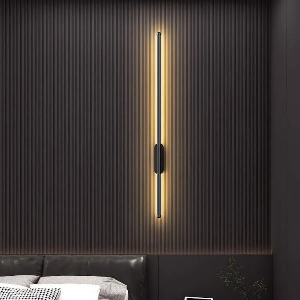 Бра LED 27963 Чорний 6х6х81 см.